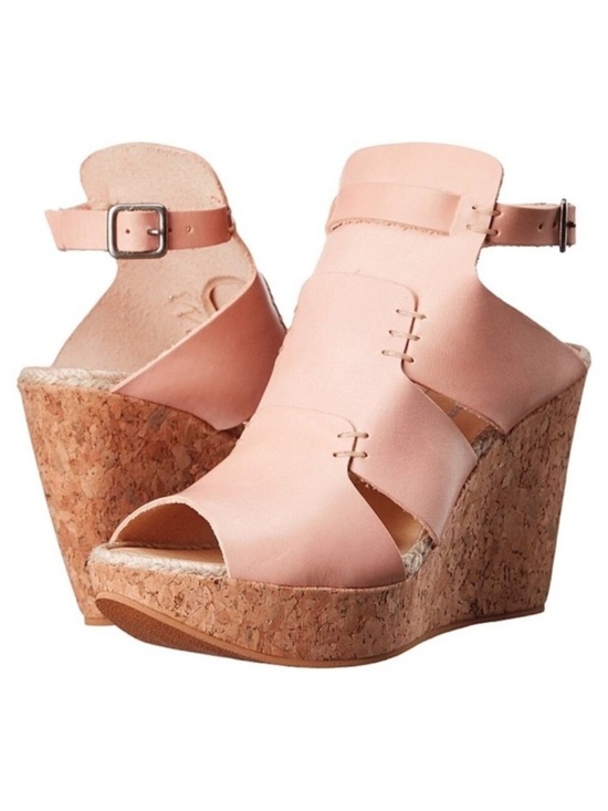 Free People Shoes - Free People | Vachetta Rose Platform Wedge Sandals Size 8